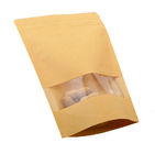Προσαρμοσμένη μόνιμη σαφής σακούλα τροφίμων PE εγγράφου της Kraft