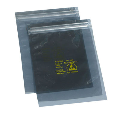 11X15 διαφανές Zip-lock 0.075mm ίντσας αντιστατικές τσάντες ESD για τα ε-προϊόντα